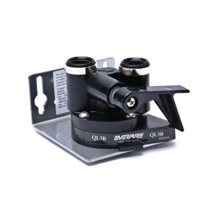 Everpure QL3B Filter Head w/ Shut Off Valve