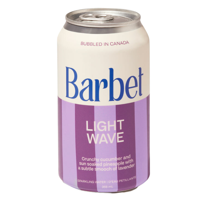 Barbet Sparkling Water - Light Wave – Mindful Snacks