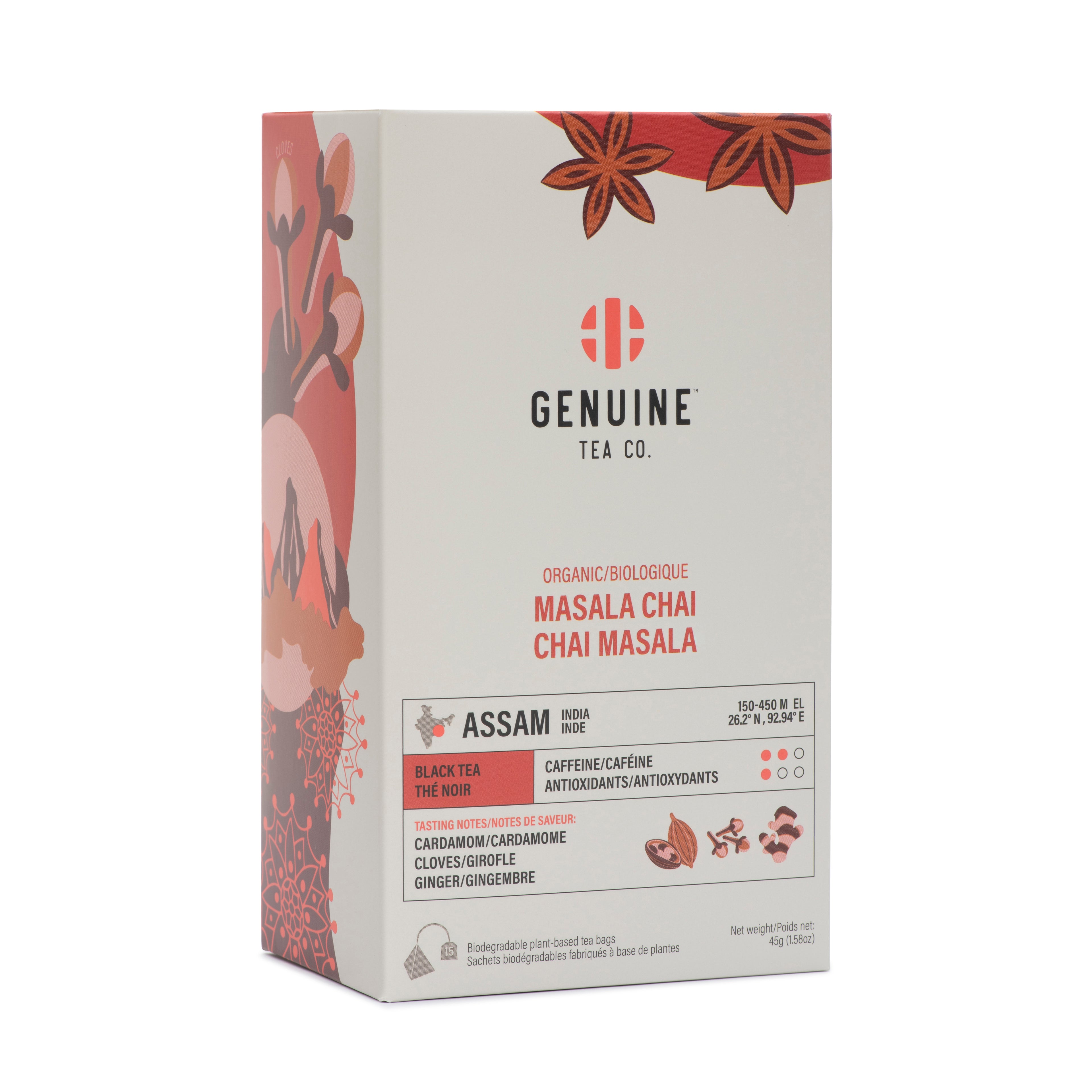 Genuine Pyramid Tea - Organic Masala Chai