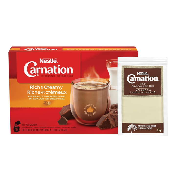 Carnation Hot Chocolate Mix Packs