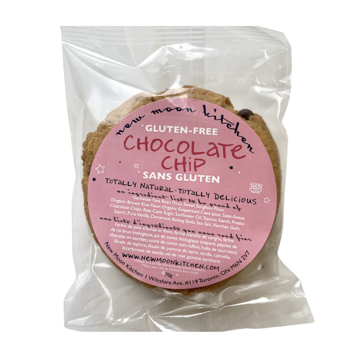 New Moon Kitchen Cookies - Chocolate Chip (Gluten Free) 2pk
