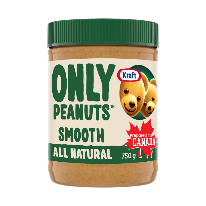 Kraft Only Peanuts All Natural Smooth Peanut Butter