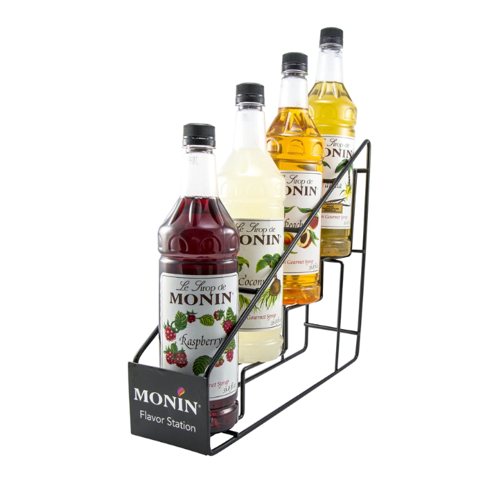 Monin 4-Bottle Rack