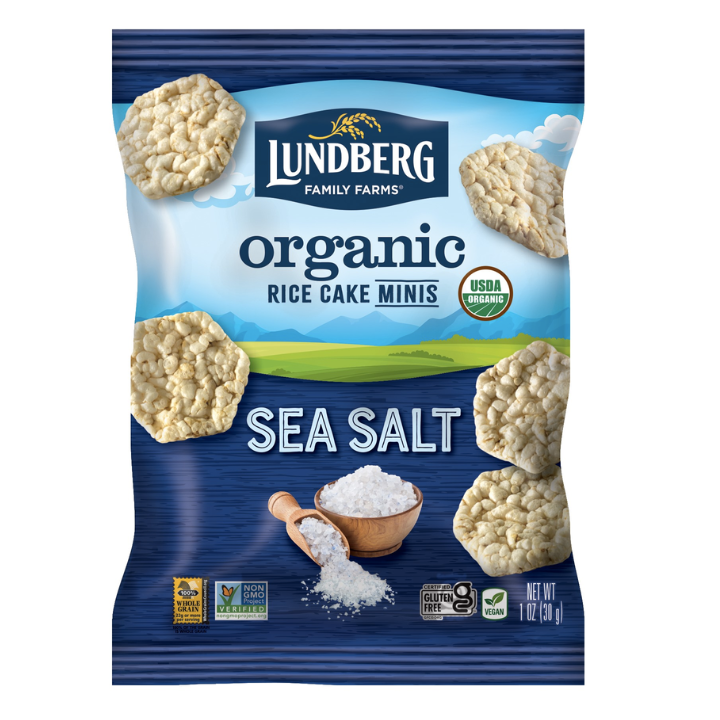 Lundberg Organic Rice Cake Minis - Sea Salt