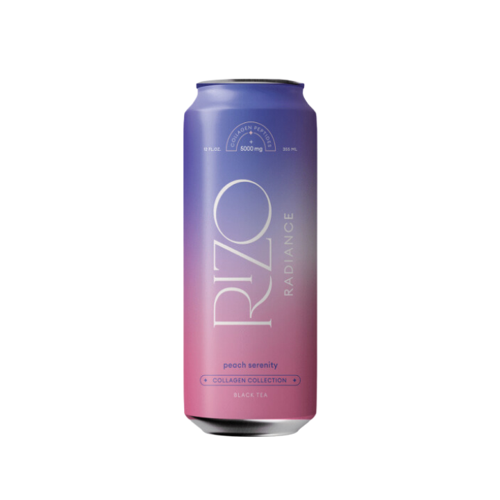 Rizo Radiance Collagen Craft Iced Tea - Peach Serenity – Mindful Snacks