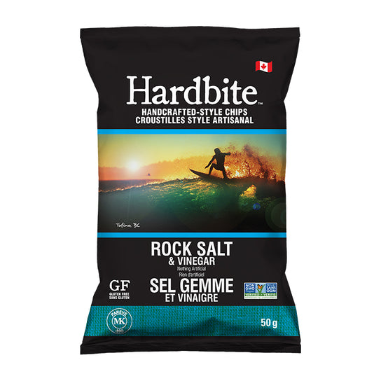 Hardbite Chips - Rock Salt & Vinegar – Mindful Snacks