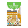 Summer Fresh Hummus & Crackers